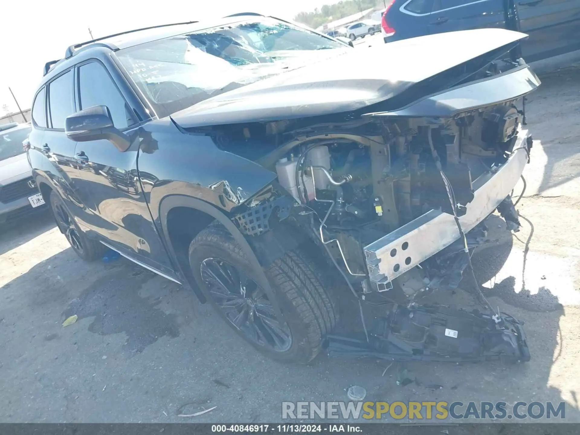 1 Photograph of a damaged car 5TDKDRAH4RS529886 TOYOTA HIGHLANDER 2024