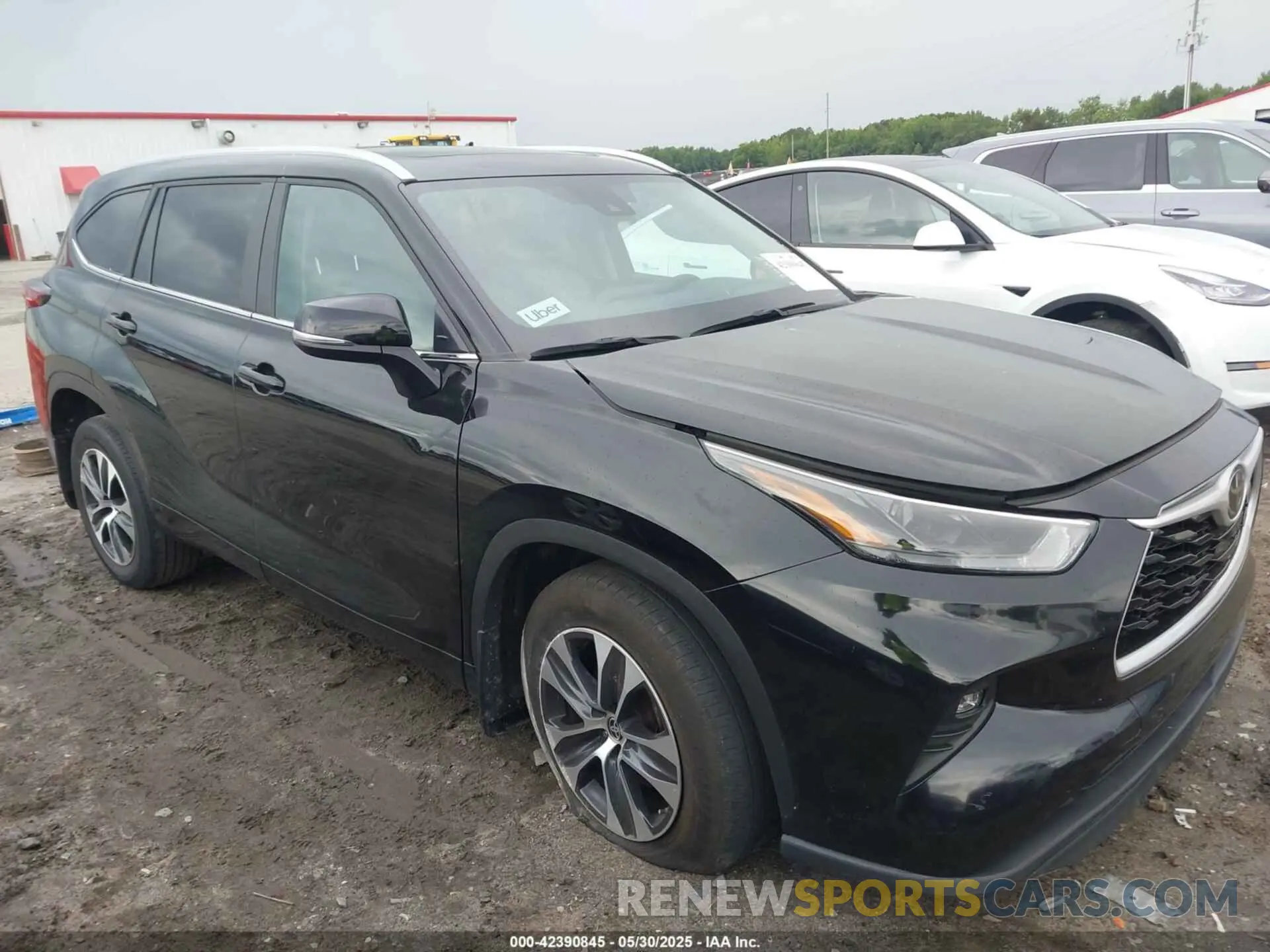 1 Photograph of a damaged car 5TDKDRAH5RS534899 TOYOTA HIGHLANDER 2024