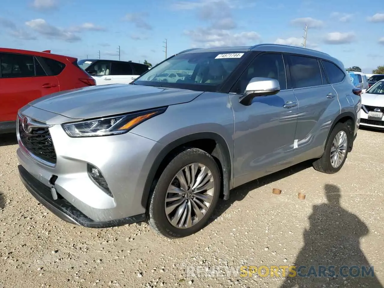 1 Photograph of a damaged car 5TDKDRAH6RS533633 TOYOTA HIGHLANDER 2024