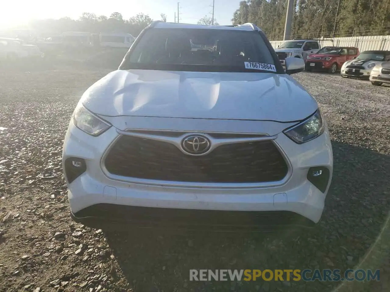 5 Photograph of a damaged car 5TDKDRAH6RS544552 TOYOTA HIGHLANDER 2024