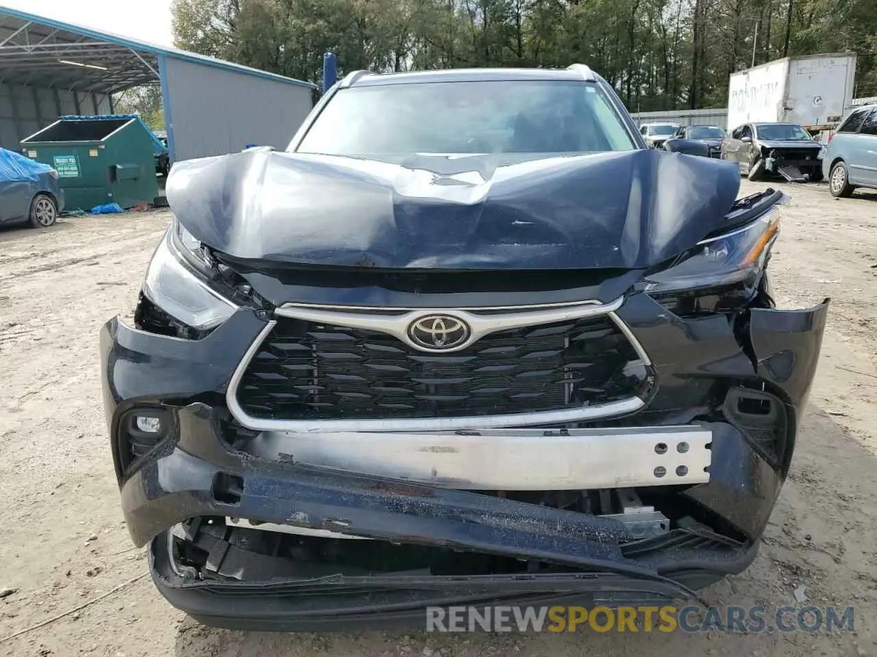 5 Photograph of a damaged car 5TDKDRAH7RS529686 TOYOTA HIGHLANDER 2024