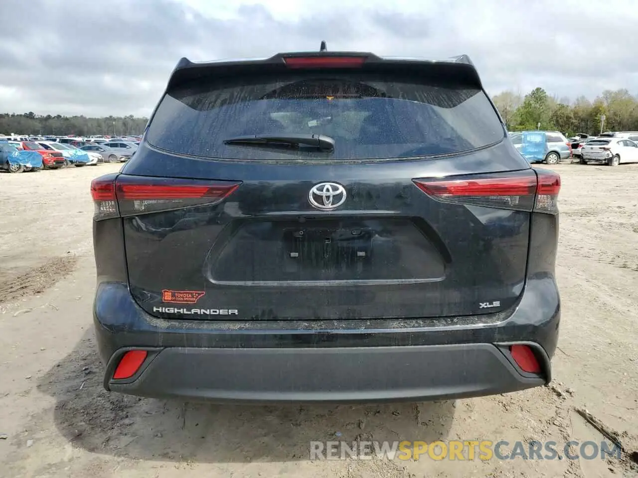 6 Photograph of a damaged car 5TDKDRAH7RS529686 TOYOTA HIGHLANDER 2024