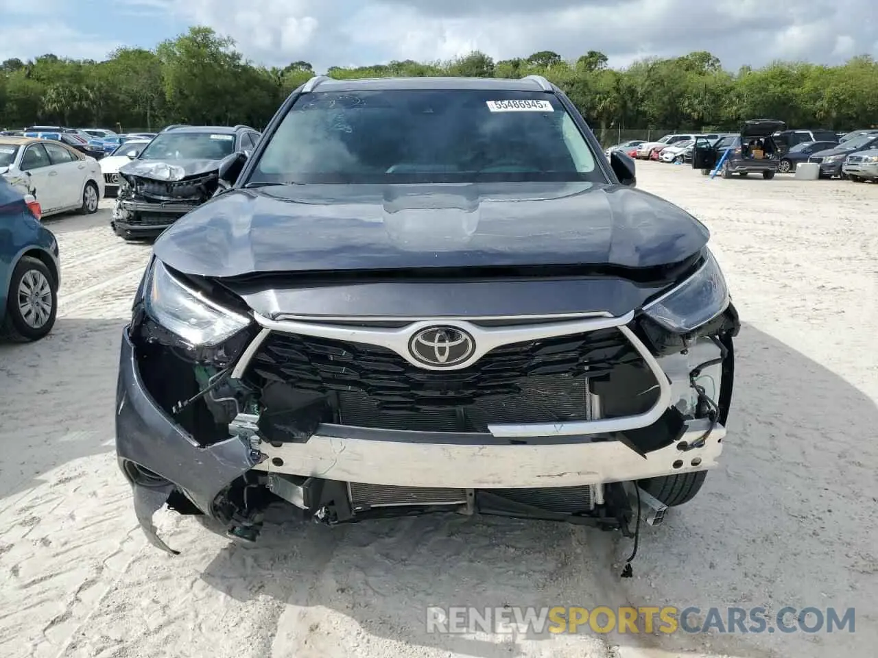 5 Photograph of a damaged car 5TDKDRAH7RS543460 TOYOTA HIGHLANDER 2024