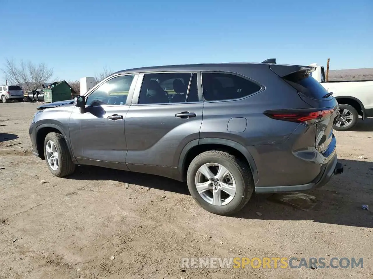 2 Photograph of a damaged car 5TDKDRAH8RS050418 TOYOTA HIGHLANDER 2024