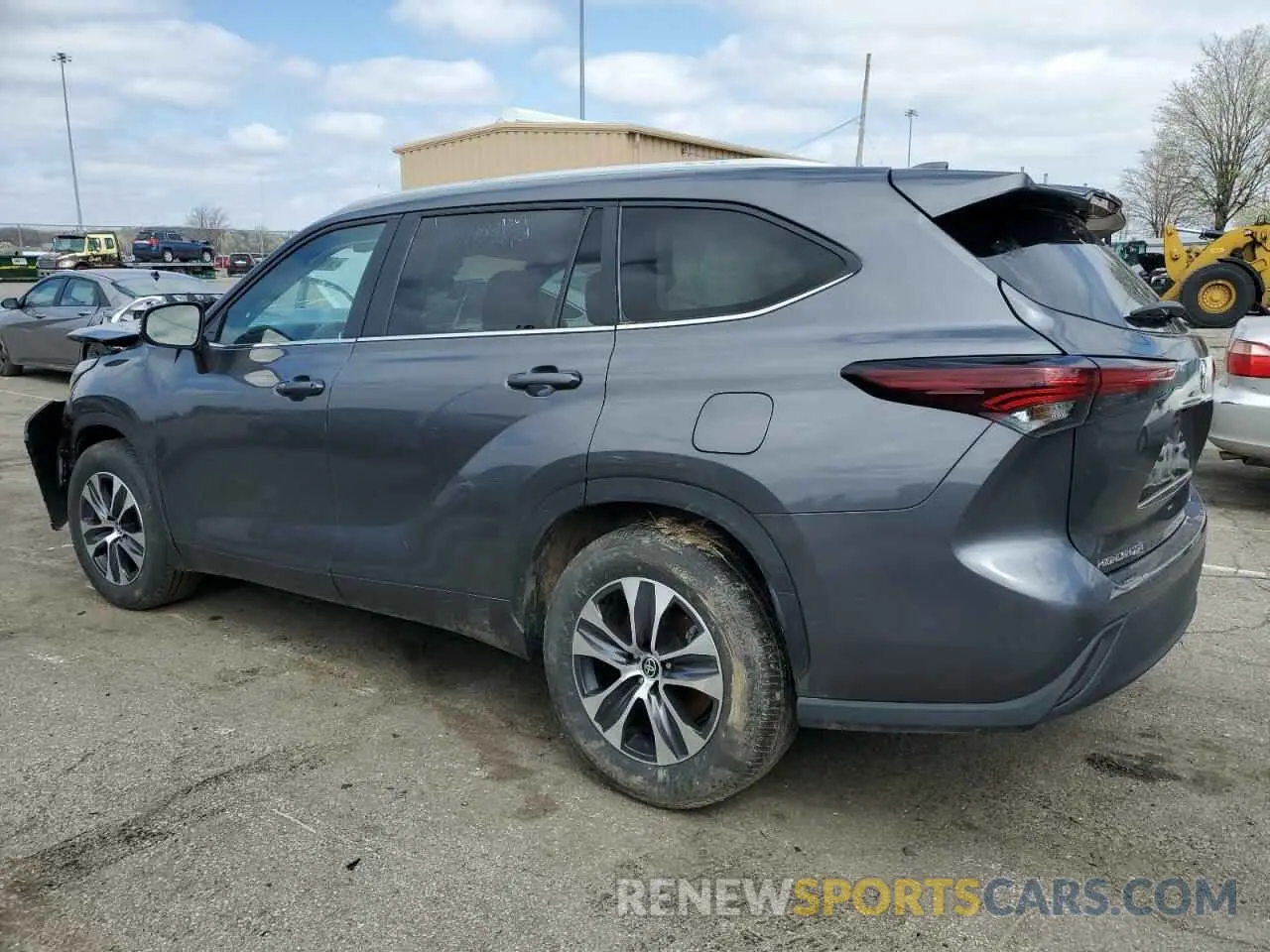 2 Photograph of a damaged car 5TDKDRAH8RS053920 TOYOTA HIGHLANDER 2024