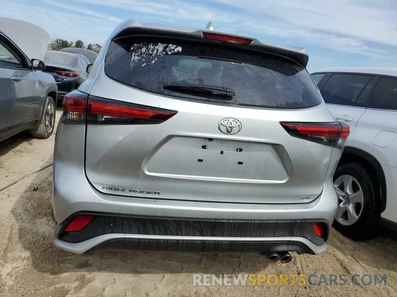 6 Photograph of a damaged car 5TDKDRAH8RS532743 TOYOTA HIGHLANDER 2024