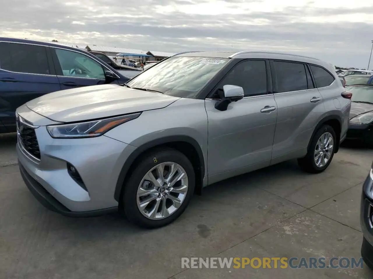 1 Photograph of a damaged car 5TDKDRAH8RS534993 TOYOTA HIGHLANDER 2024