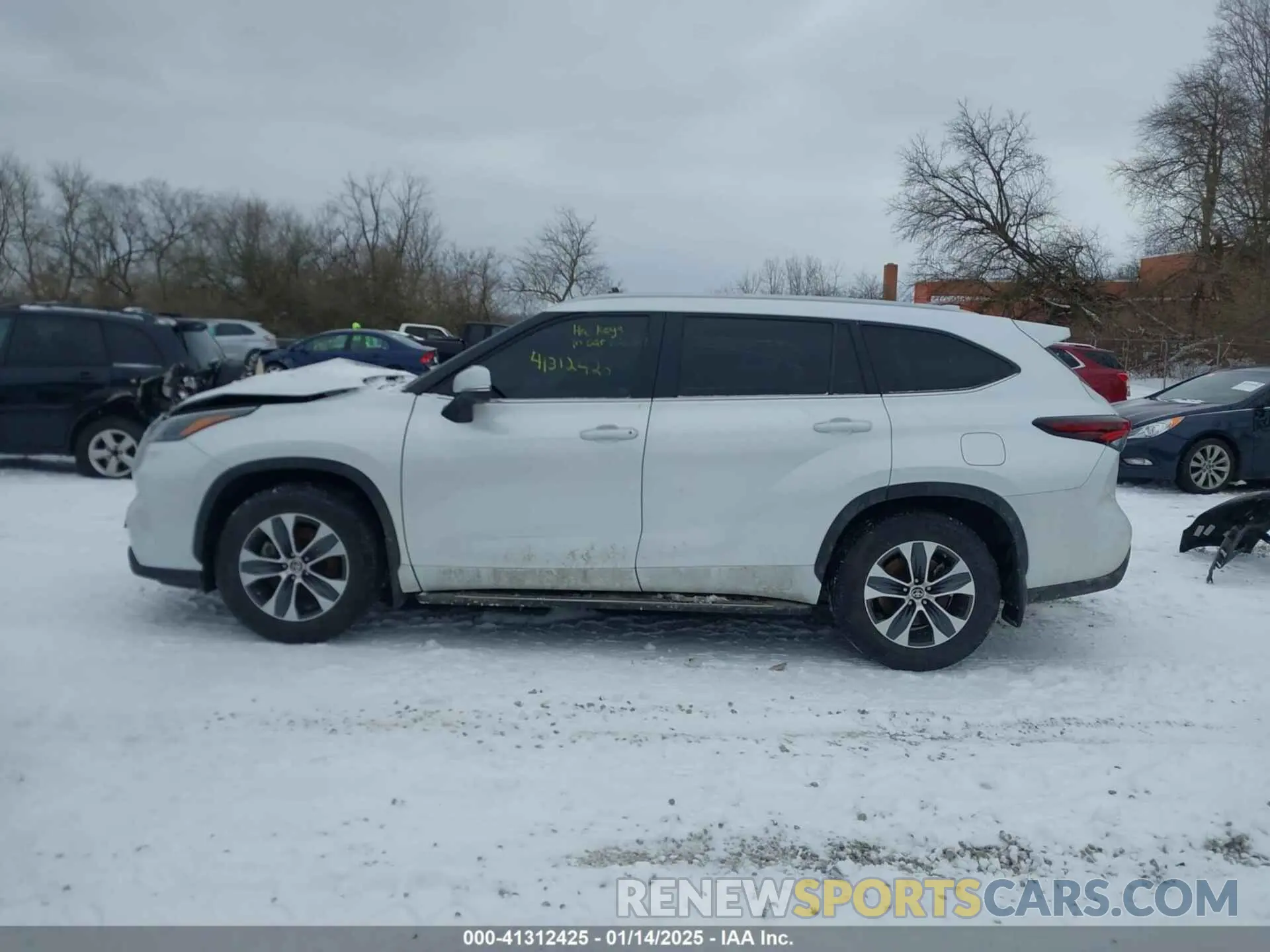 14 Photograph of a damaged car 5TDKDRAH8RS537537 TOYOTA HIGHLANDER 2024