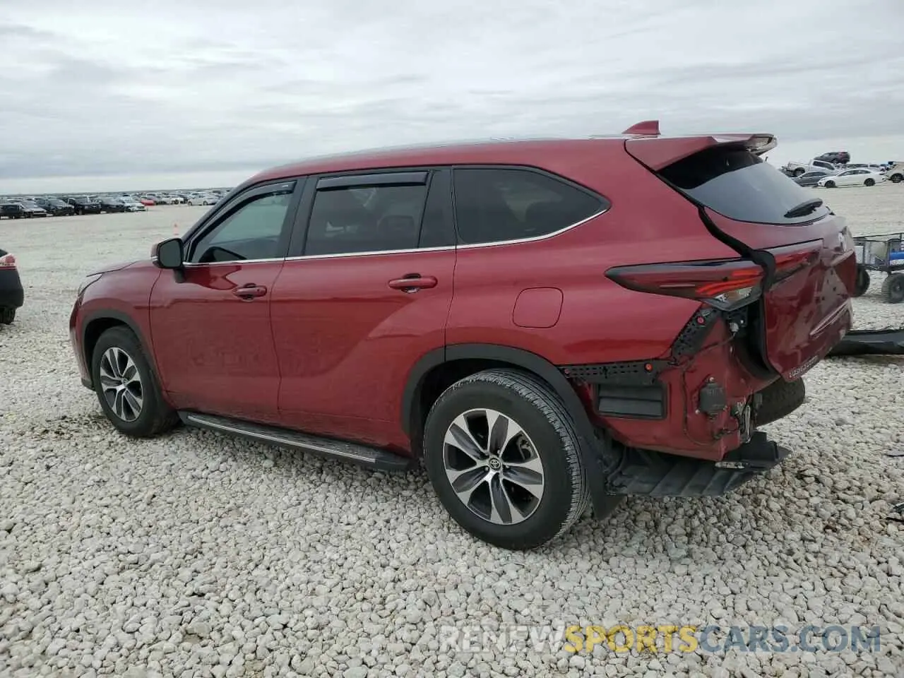 2 Photograph of a damaged car 5TDKDRAHXRS534509 TOYOTA HIGHLANDER 2024
