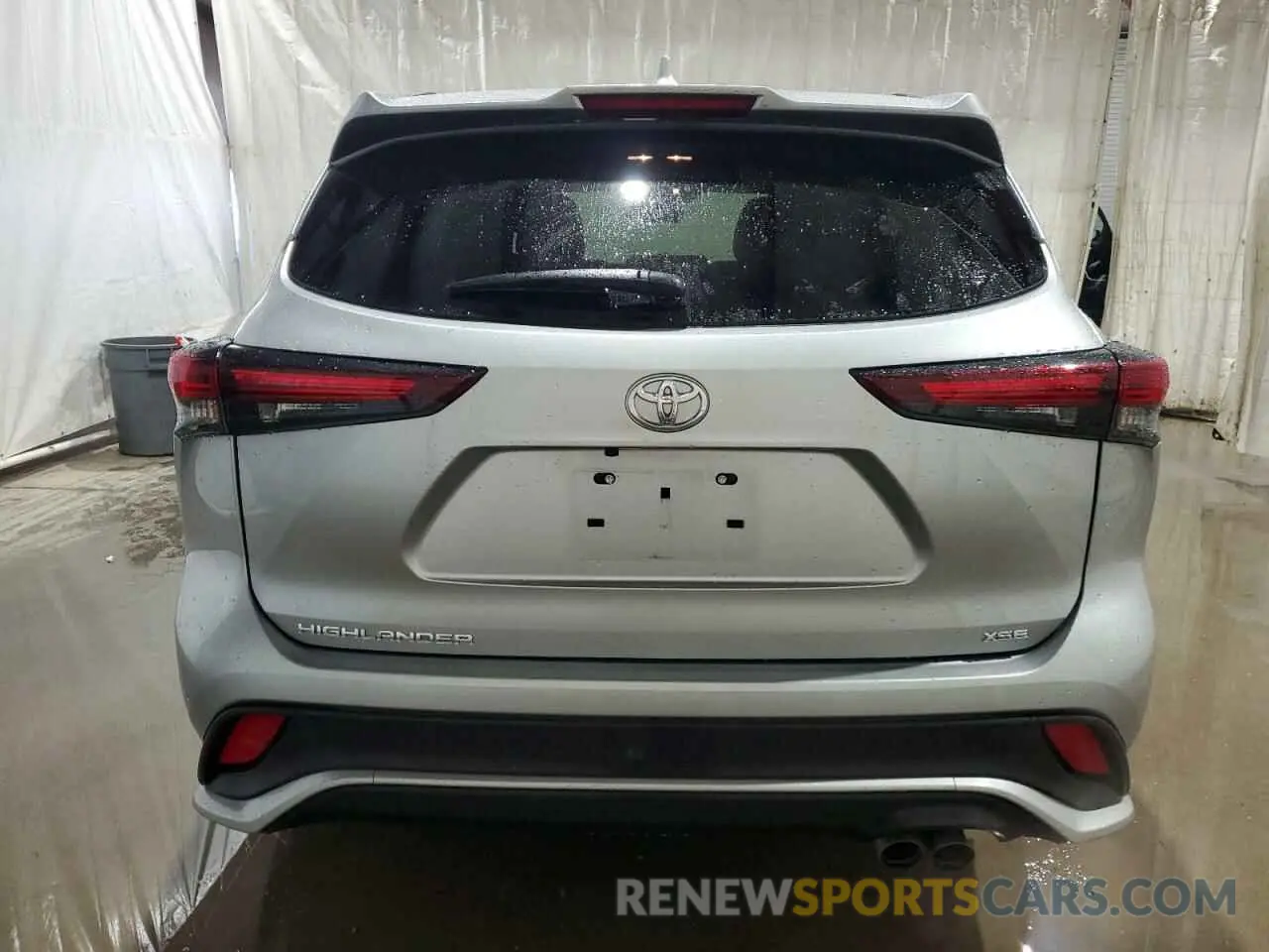 6 Photograph of a damaged car 5TDKDRAHXRS536518 TOYOTA HIGHLANDER 2024