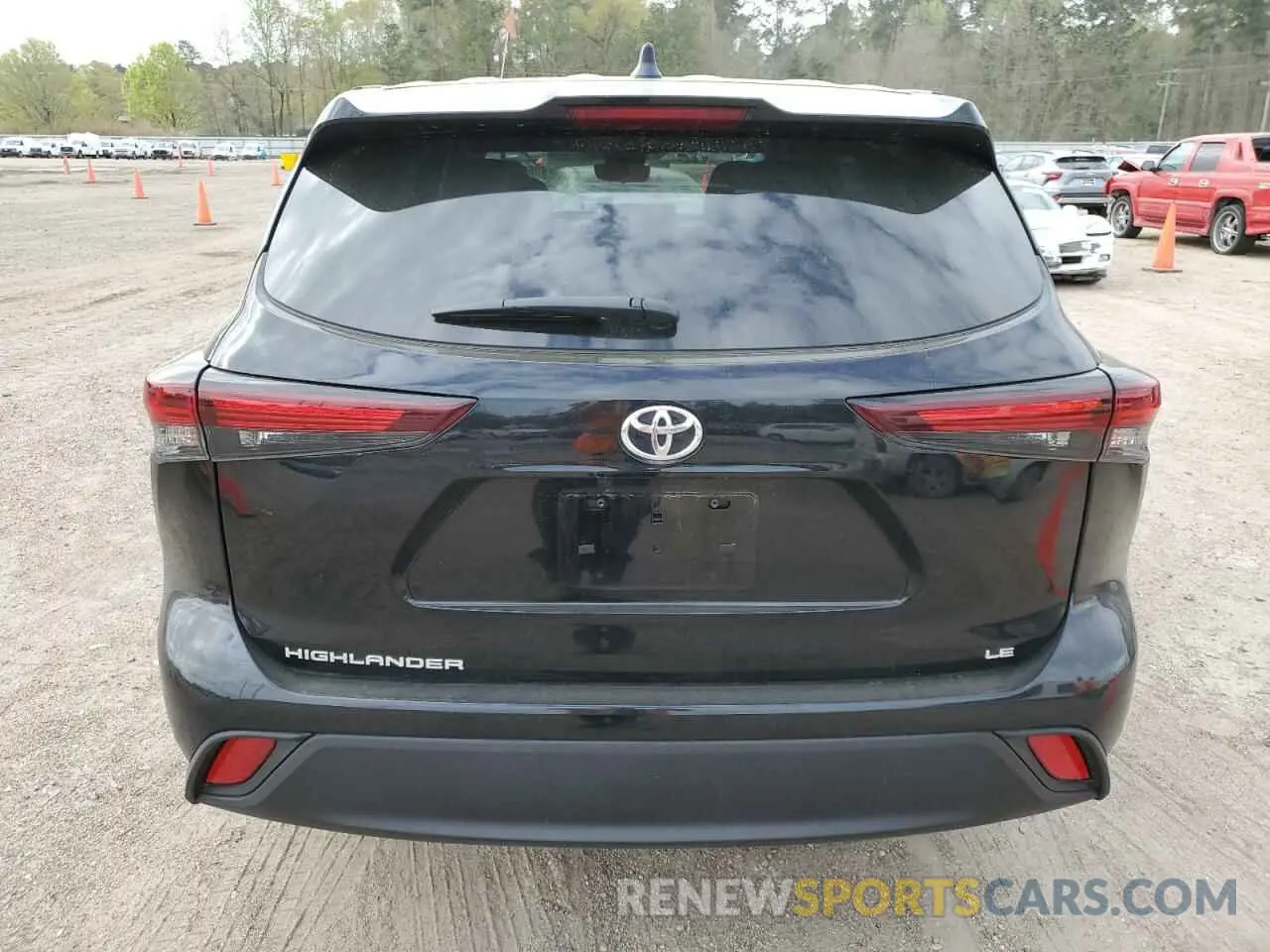 6 Photograph of a damaged car 5TDKDRAHXRS539824 TOYOTA HIGHLANDER 2024