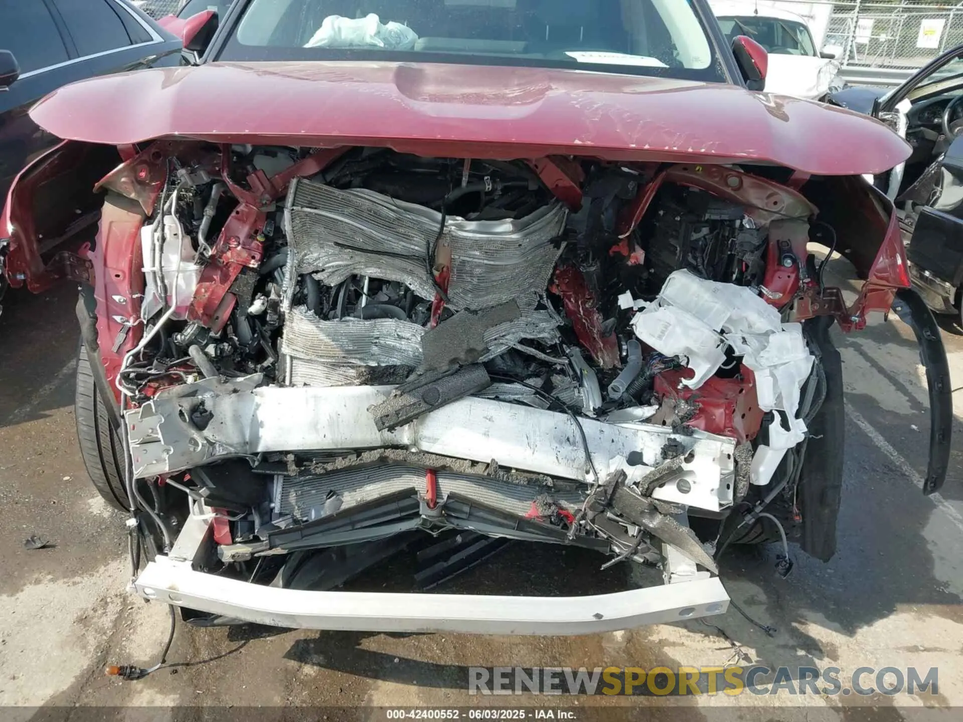 6 Photograph of a damaged car 5TDKDRAHXRS548099 TOYOTA HIGHLANDER 2024