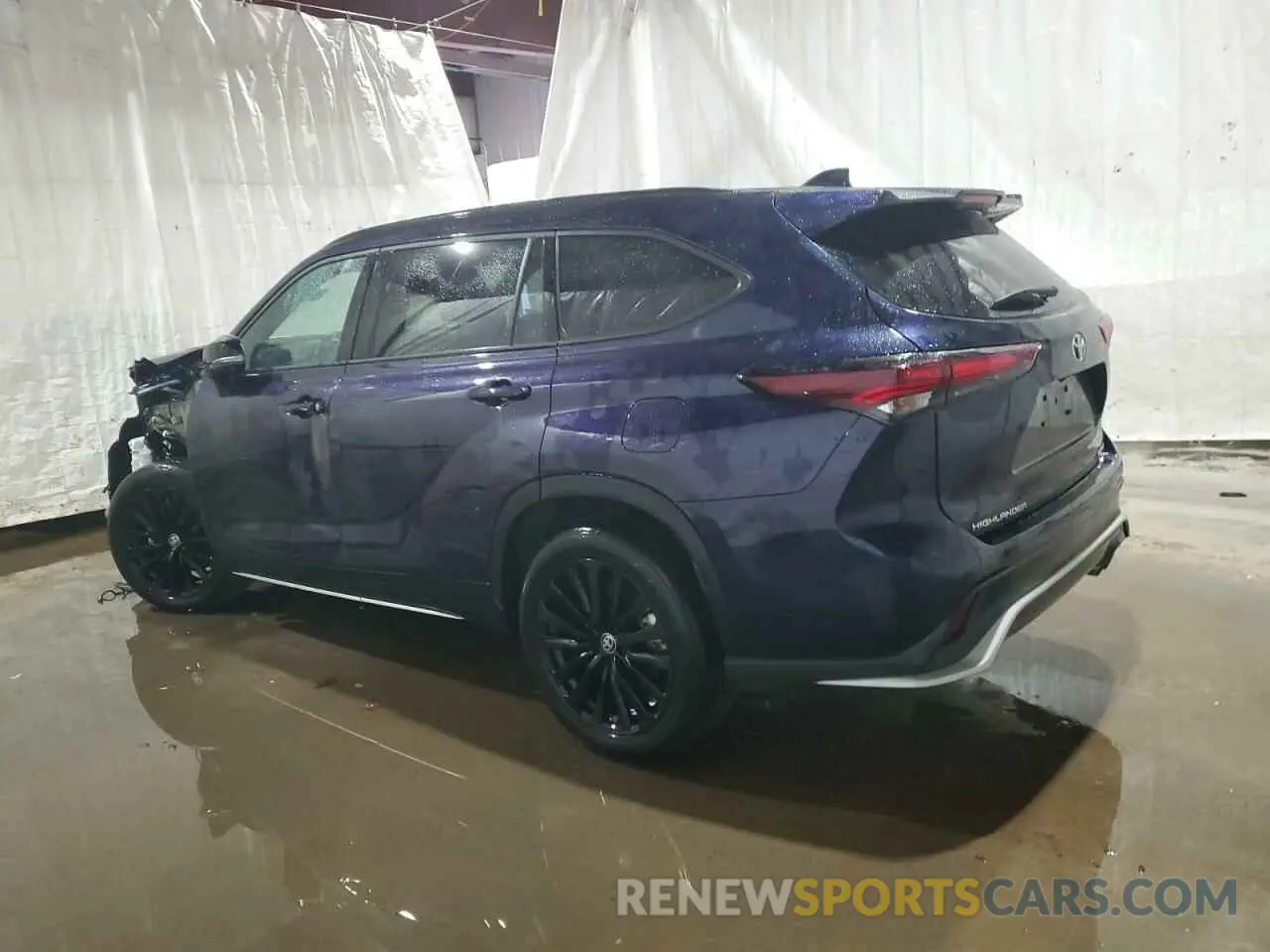 2 Photograph of a damaged car 5TDKDRBH0RS528507 TOYOTA HIGHLANDER 2024