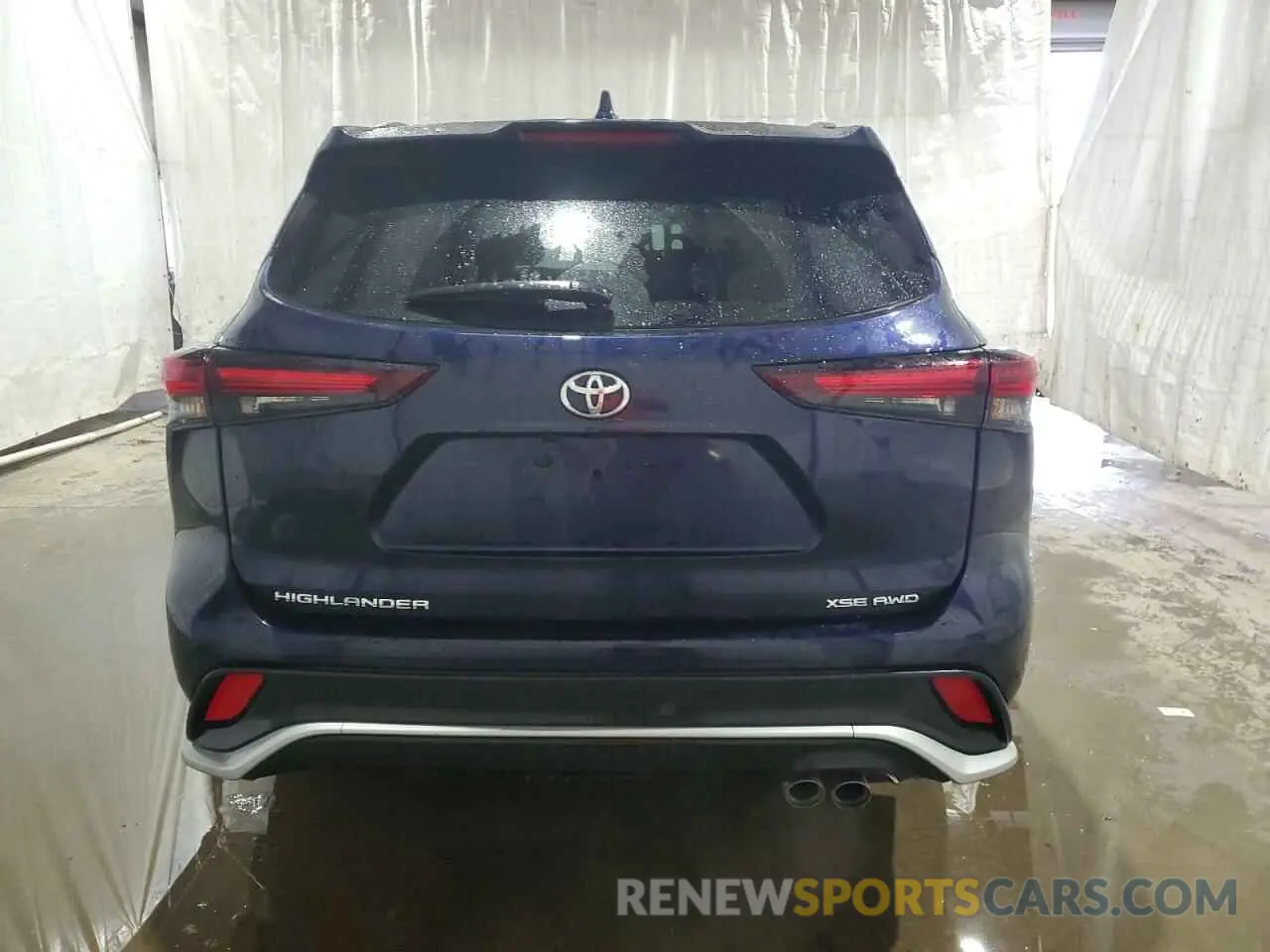 6 Photograph of a damaged car 5TDKDRBH0RS528507 TOYOTA HIGHLANDER 2024
