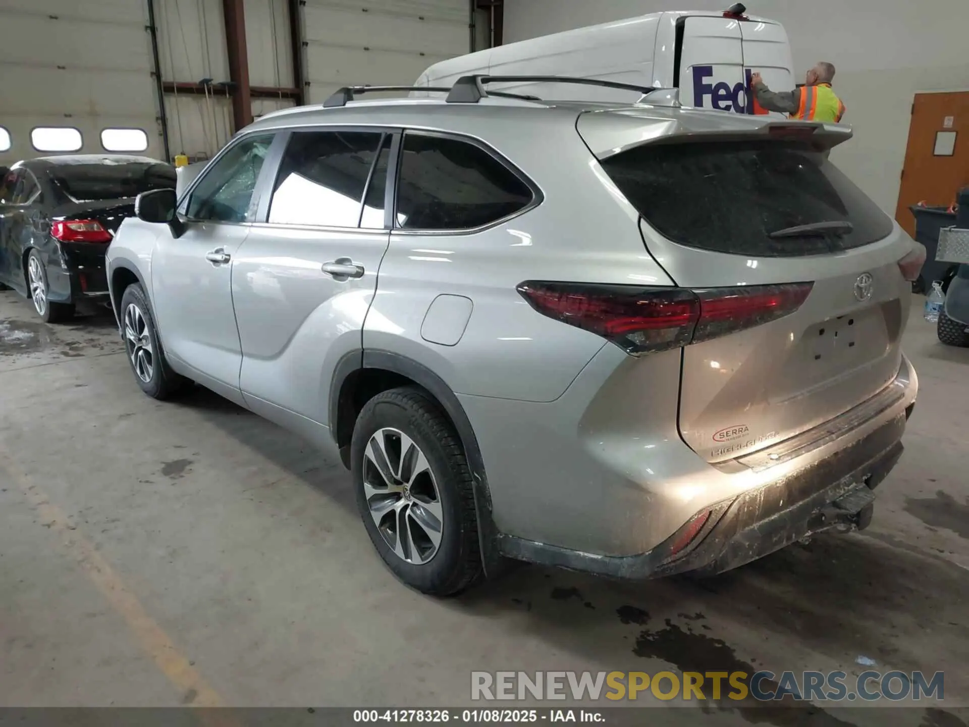 3 Photograph of a damaged car 5TDKDRBH0RS540396 TOYOTA HIGHLANDER 2024