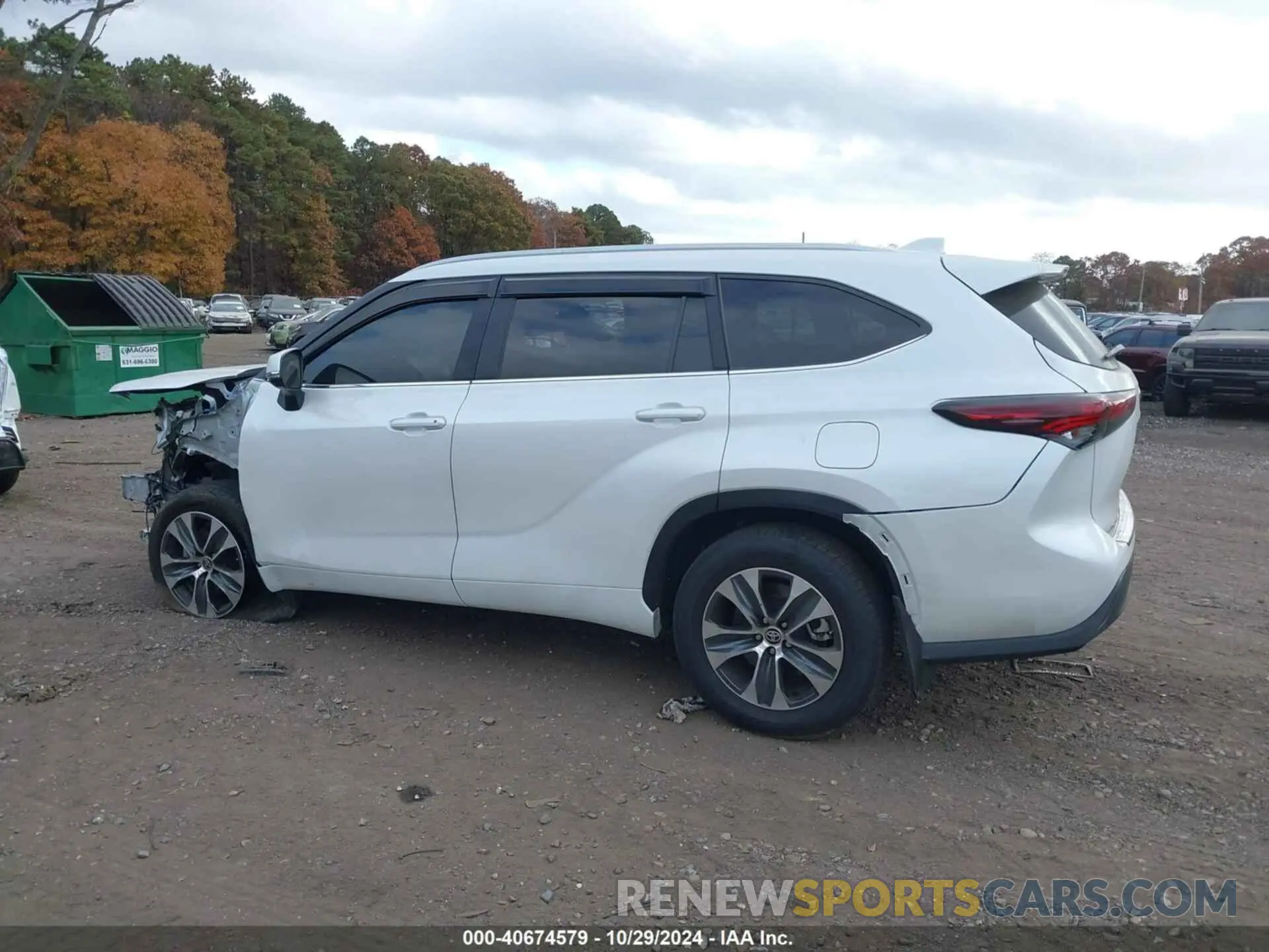 14 Photograph of a damaged car 5TDKDRBH0RS545971 TOYOTA HIGHLANDER 2024