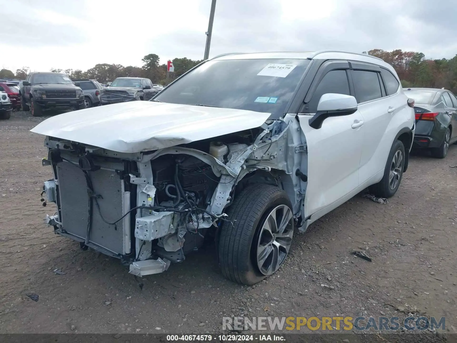 6 Photograph of a damaged car 5TDKDRBH0RS545971 TOYOTA HIGHLANDER 2024
