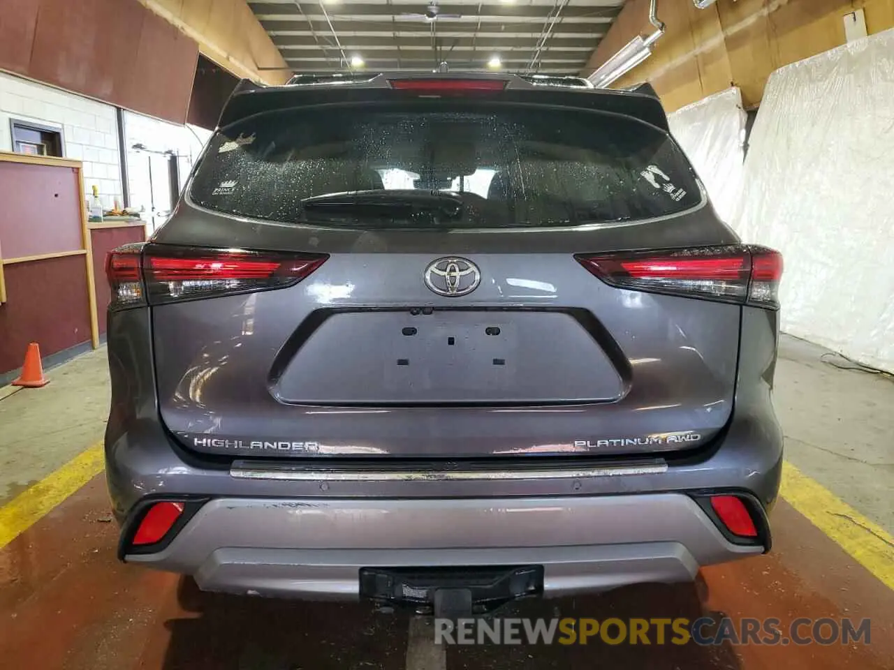 6 Photograph of a damaged car 5TDKDRBH1RS528497 TOYOTA HIGHLANDER 2024