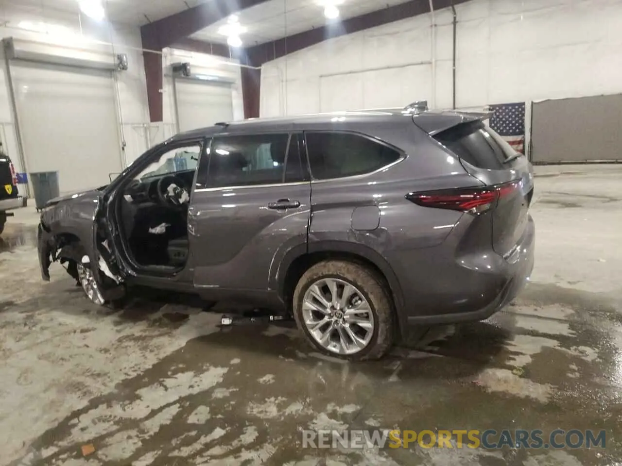 2 Photograph of a damaged car 5TDKDRBH1RS552413 TOYOTA HIGHLANDER 2024