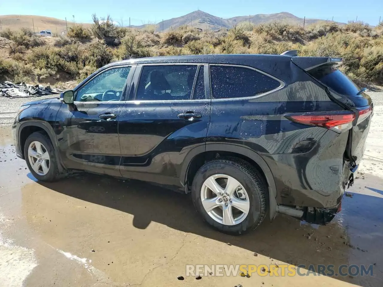 2 Photograph of a damaged car 5TDKDRBH2RS529755 TOYOTA HIGHLANDER 2024