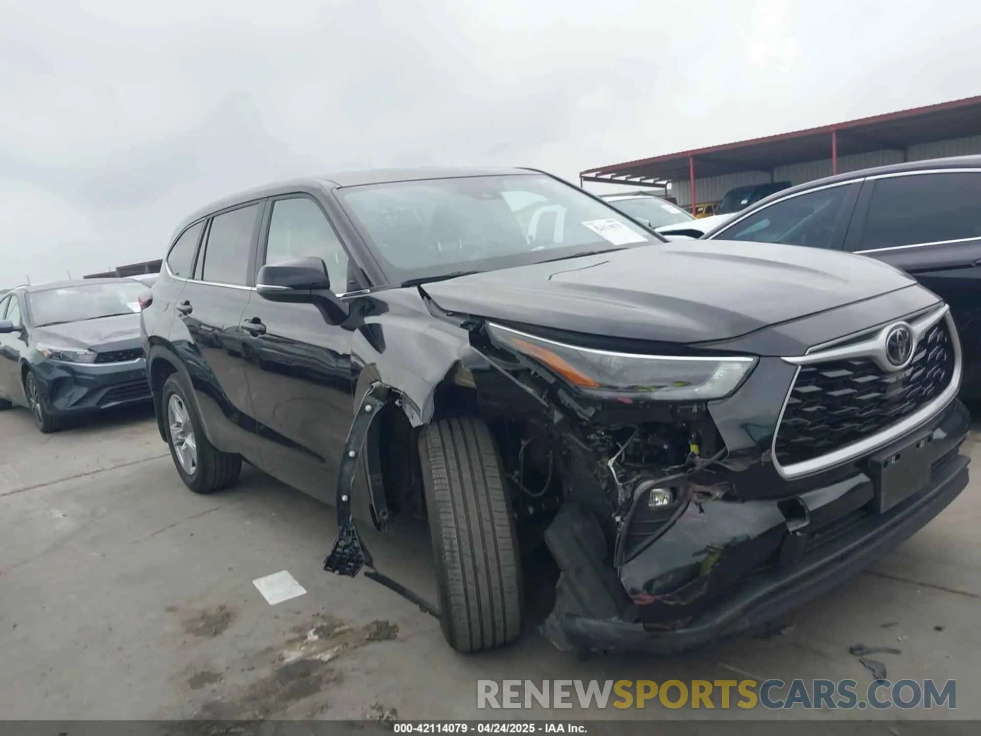 13 Photograph of a damaged car 5TDKDRBH2RS535491 TOYOTA HIGHLANDER 2024