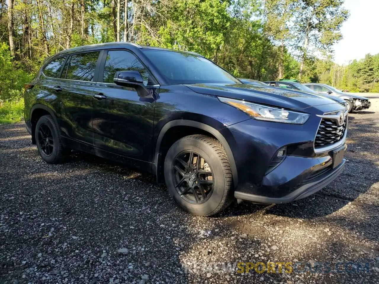 4 Photograph of a damaged car 5TDKDRBH2RS535748 TOYOTA HIGHLANDER 2024