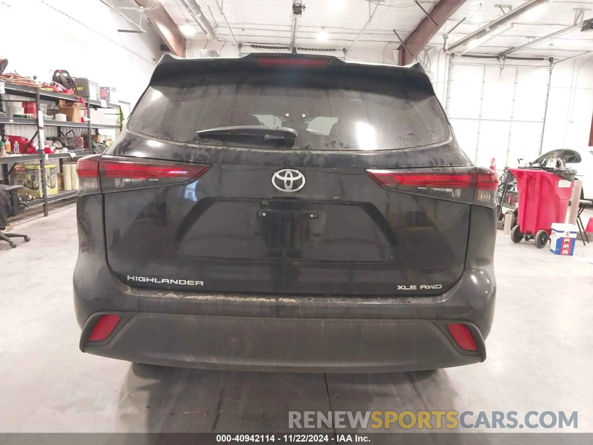 16 Photograph of a damaged car 5TDKDRBH3RS531837 TOYOTA HIGHLANDER 2024