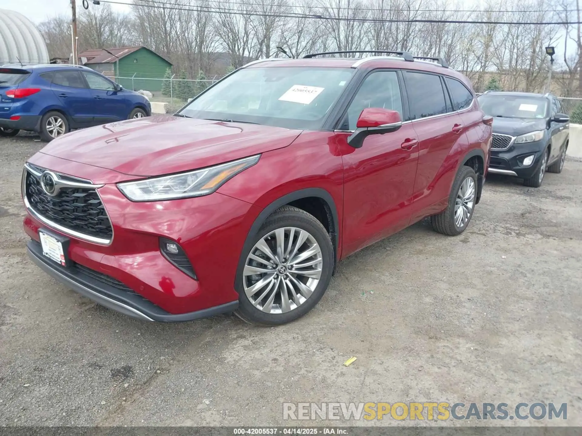 2 Photograph of a damaged car 5TDKDRBH3RS544295 TOYOTA HIGHLANDER 2024