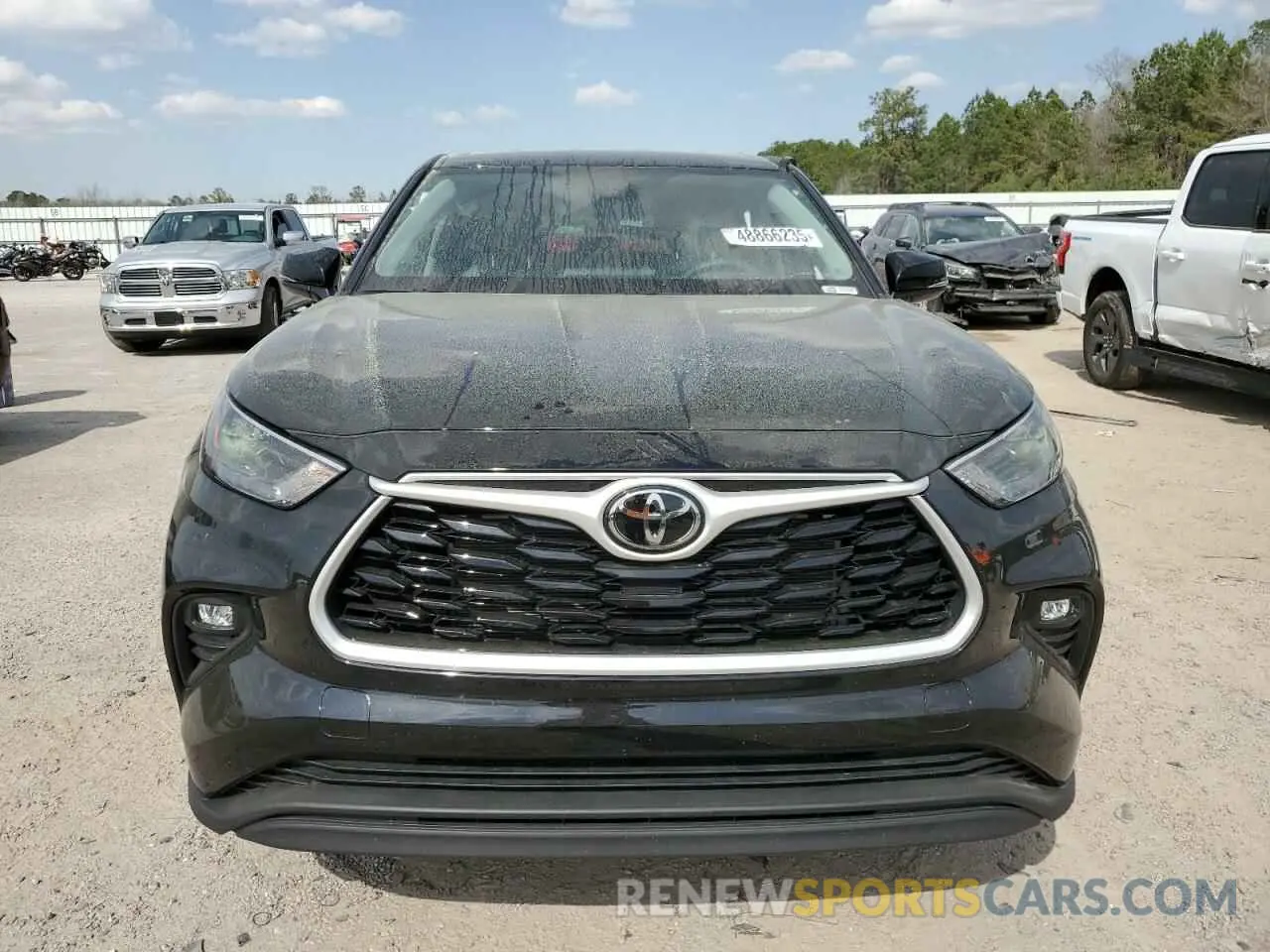 5 Photograph of a damaged car 5TDKDRBH4RS541907 TOYOTA HIGHLANDER 2024