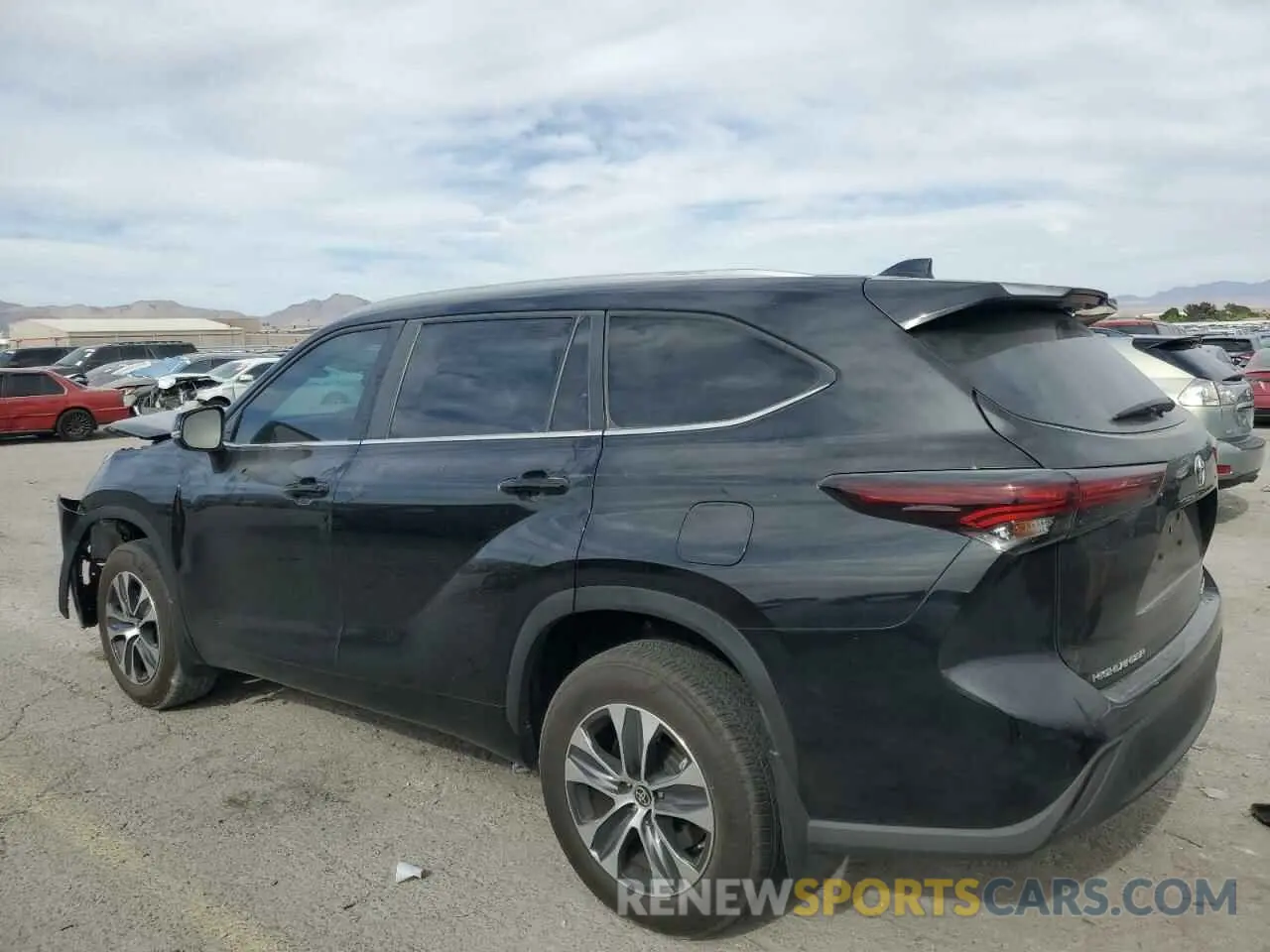 2 Photograph of a damaged car 5TDKDRBH4RS542507 TOYOTA HIGHLANDER 2024