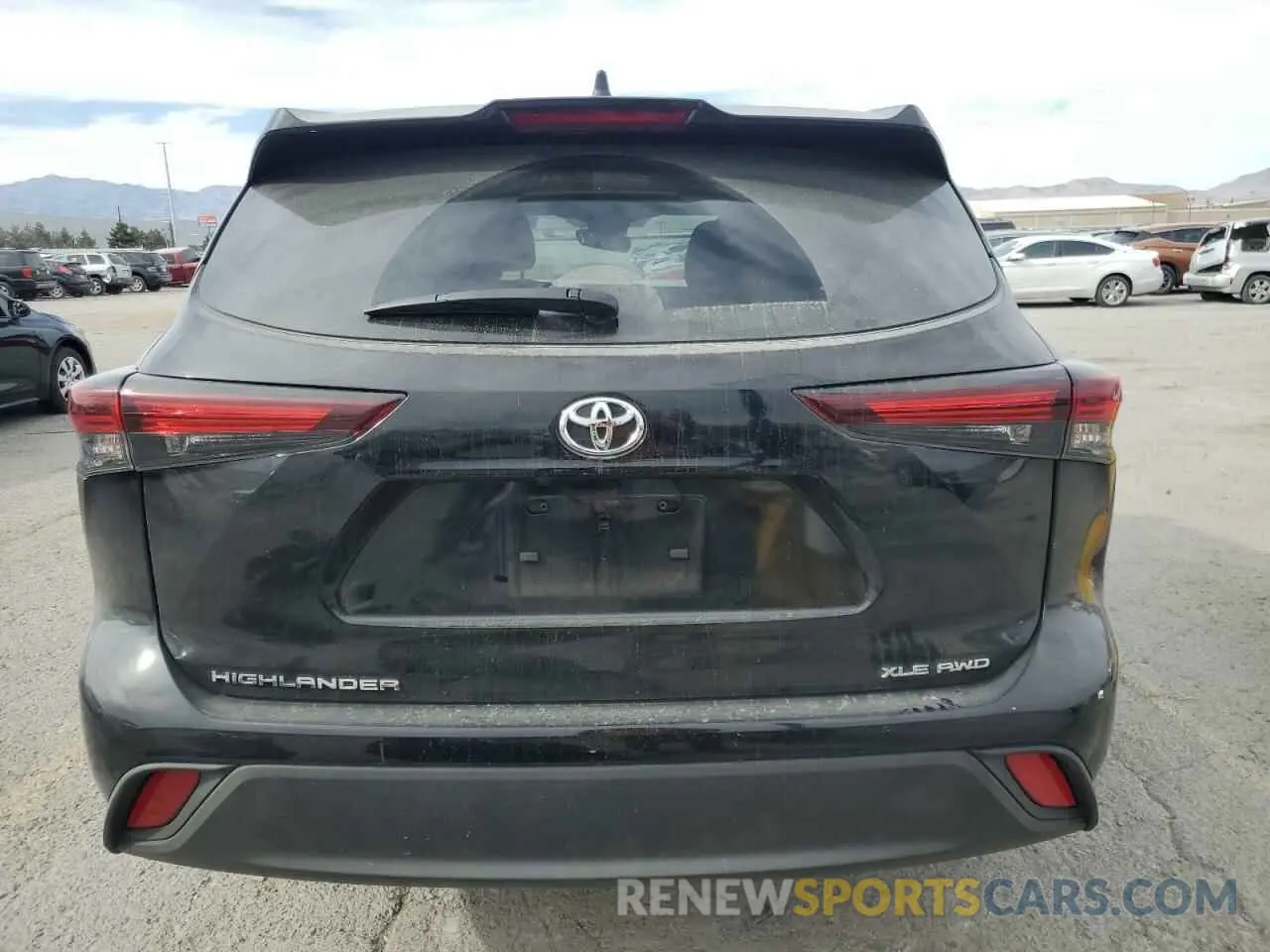 6 Photograph of a damaged car 5TDKDRBH4RS542507 TOYOTA HIGHLANDER 2024