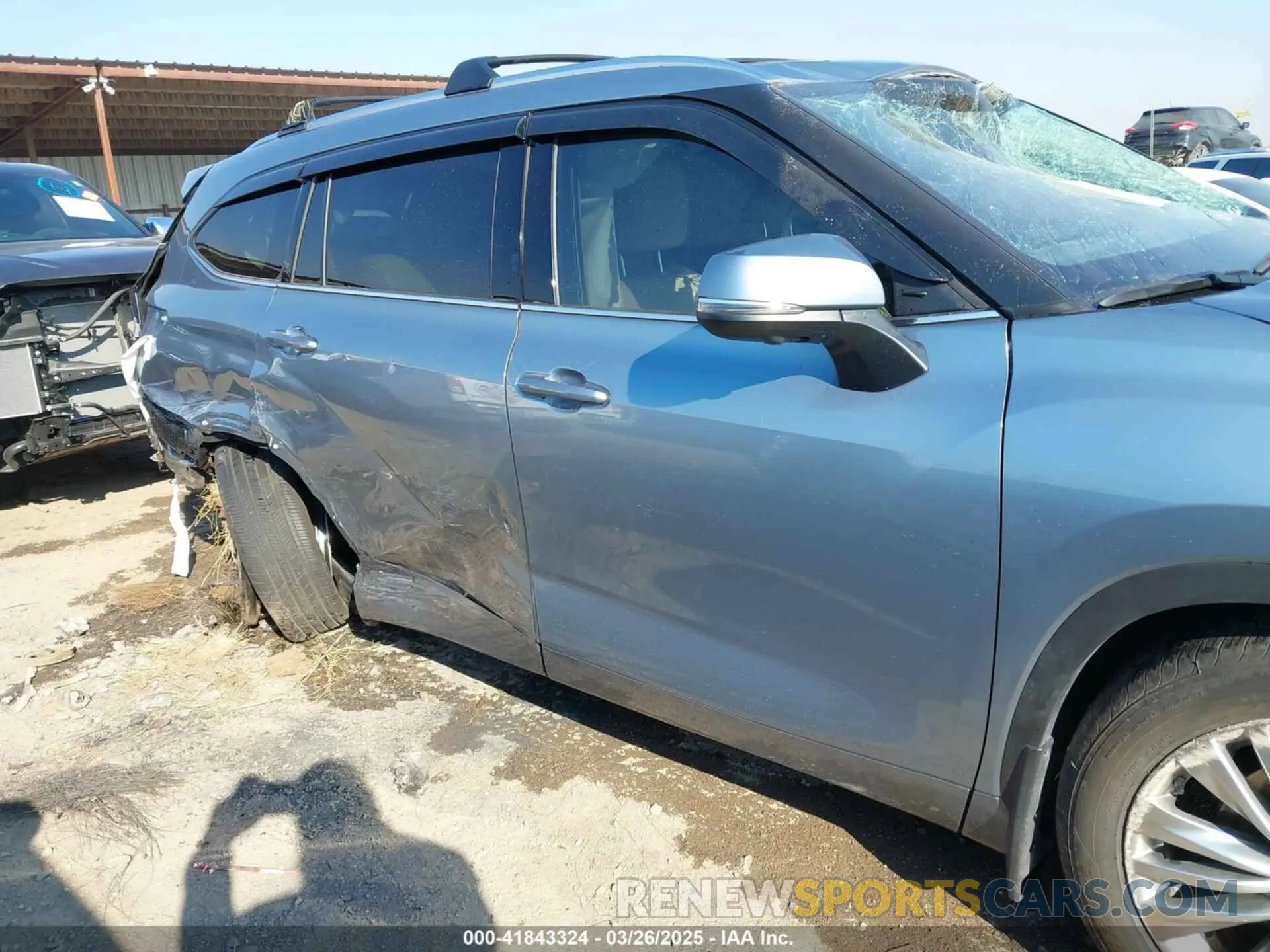14 Photograph of a damaged car 5TDKDRBH4RS574258 TOYOTA HIGHLANDER 2024