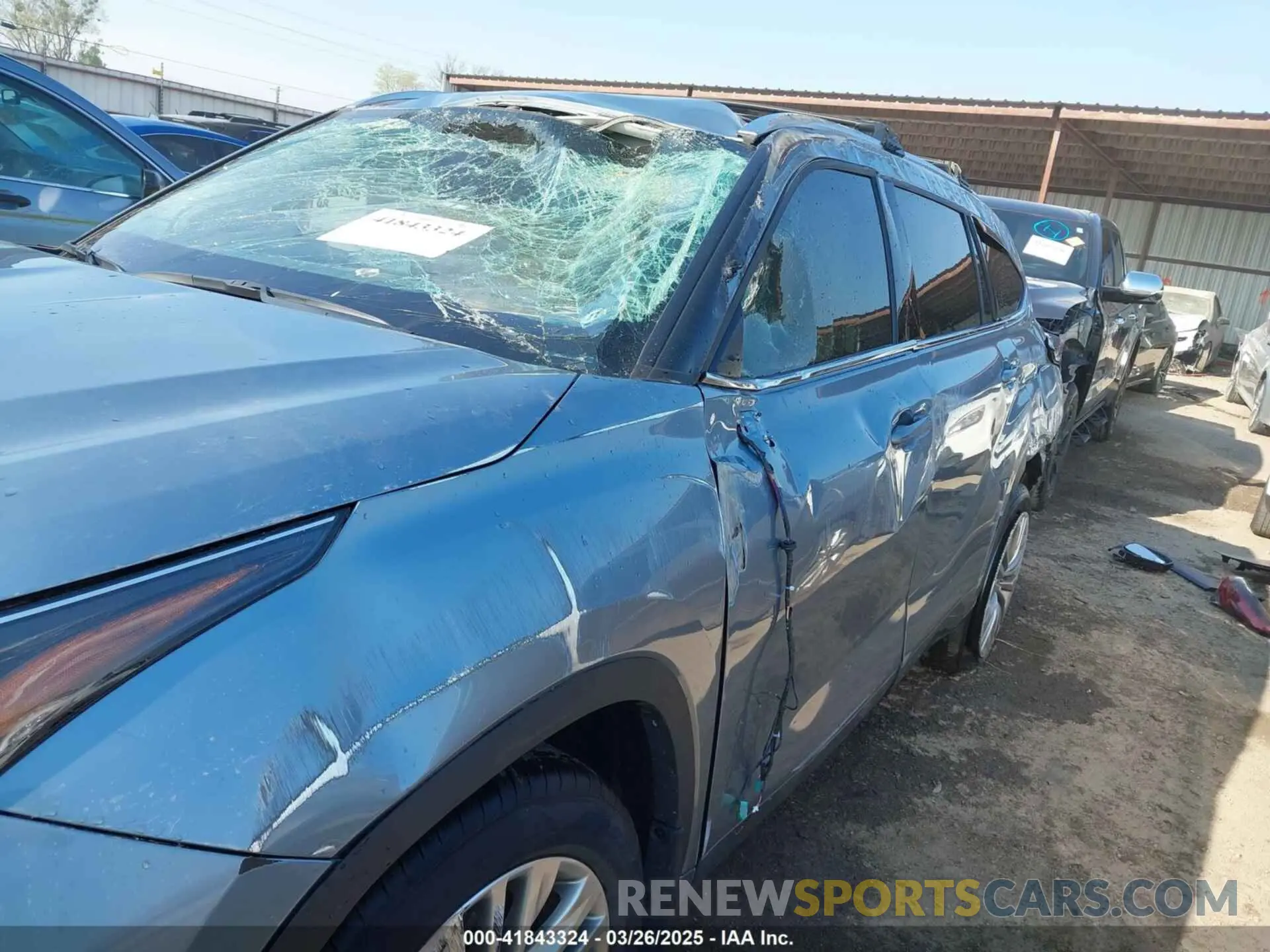 6 Photograph of a damaged car 5TDKDRBH4RS574258 TOYOTA HIGHLANDER 2024