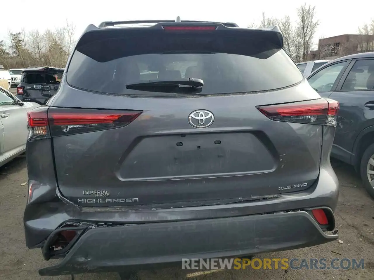 6 Photograph of a damaged car 5TDKDRBH5RS545156 TOYOTA HIGHLANDER 2024