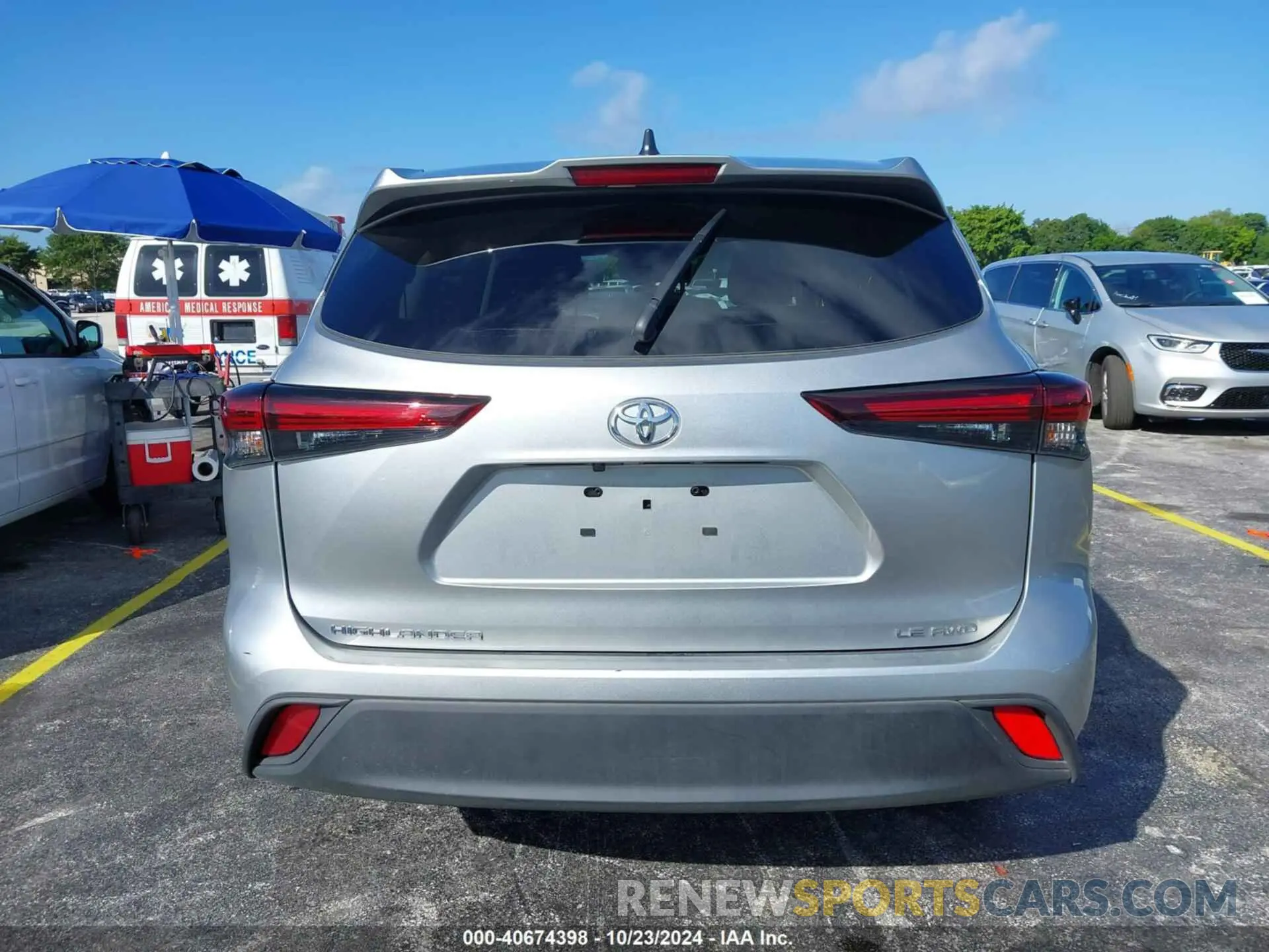 16 Photograph of a damaged car 5TDKDRBH5RS550700 TOYOTA HIGHLANDER 2024