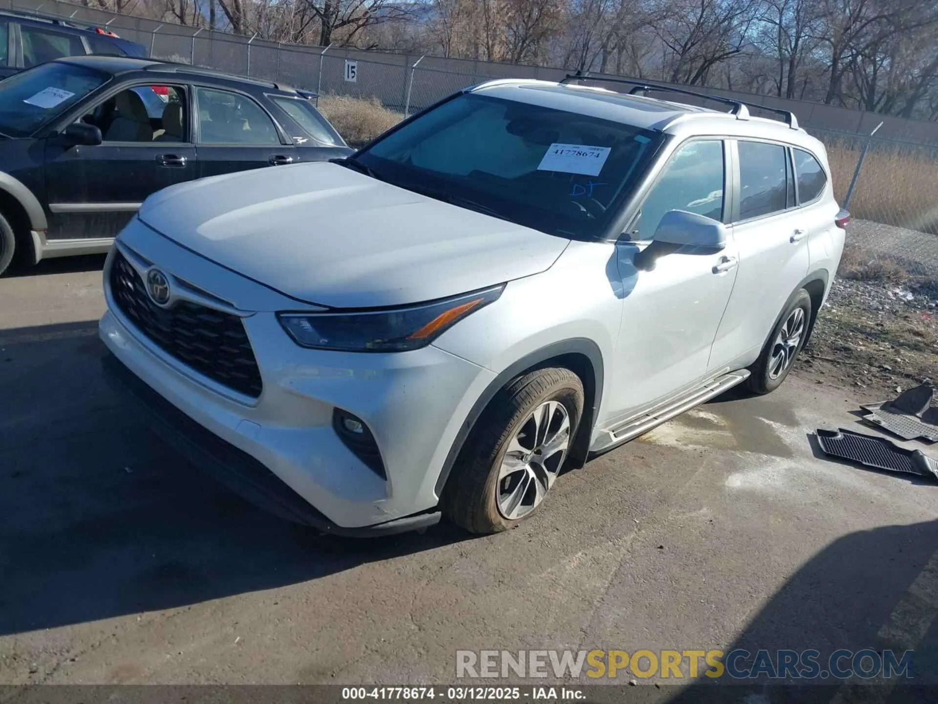 2 Photograph of a damaged car 5TDKDRBH5RS551491 TOYOTA HIGHLANDER 2024