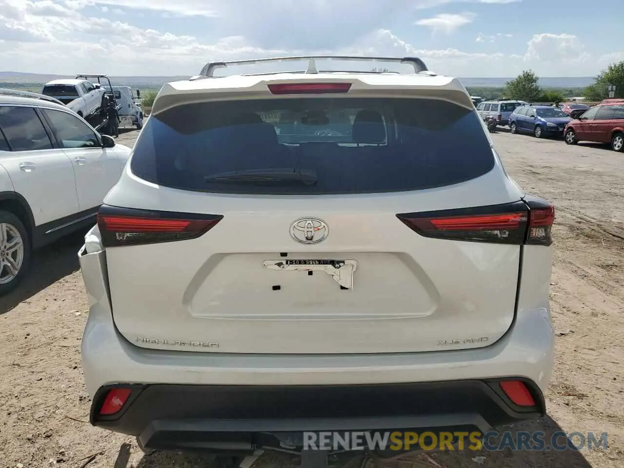 6 Photograph of a damaged car 5TDKDRBH5RS553970 TOYOTA HIGHLANDER 2024