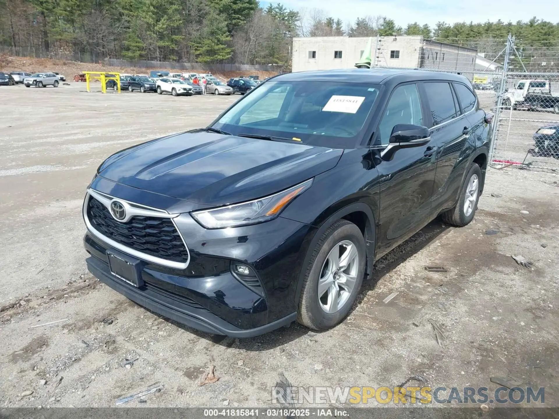 2 Photograph of a damaged car 5TDKDRBH7RS536376 TOYOTA HIGHLANDER 2024