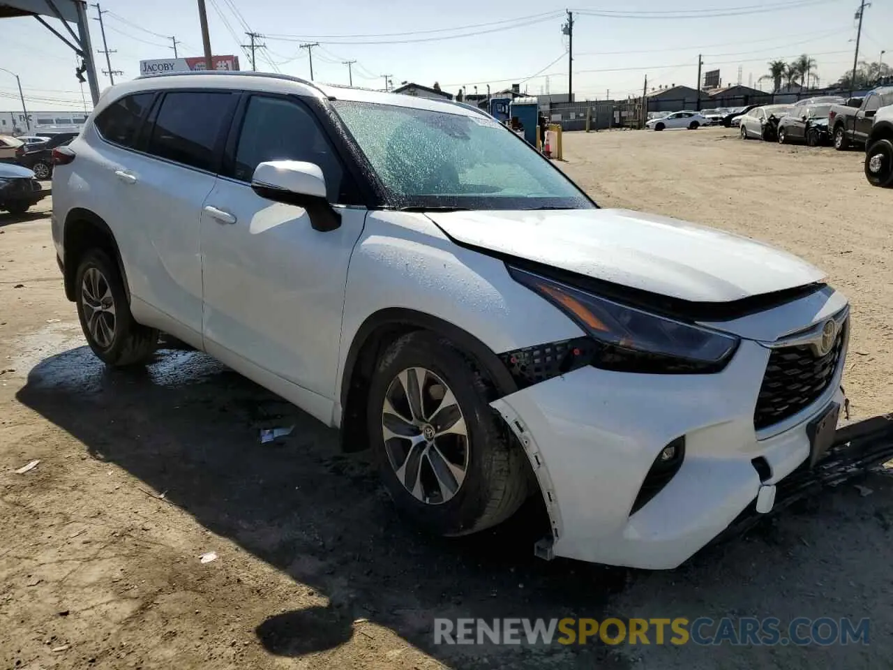 4 Photograph of a damaged car 5TDKDRBH7RS541125 TOYOTA HIGHLANDER 2024