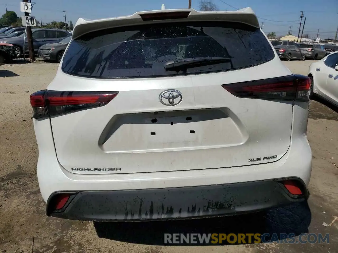 6 Photograph of a damaged car 5TDKDRBH7RS541125 TOYOTA HIGHLANDER 2024