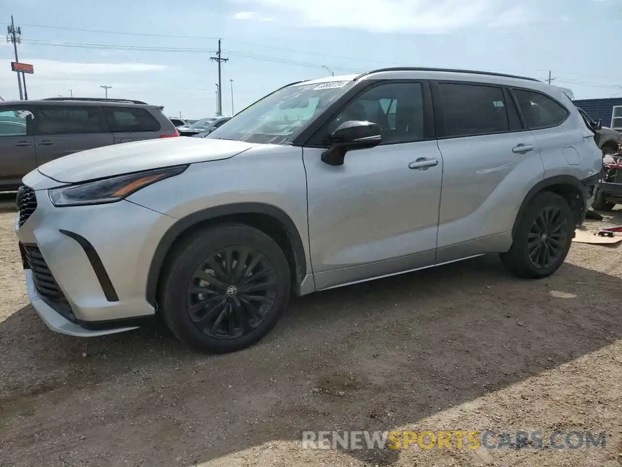 1 Photograph of a damaged car 5TDKDRBH8RS532465 TOYOTA HIGHLANDER 2024