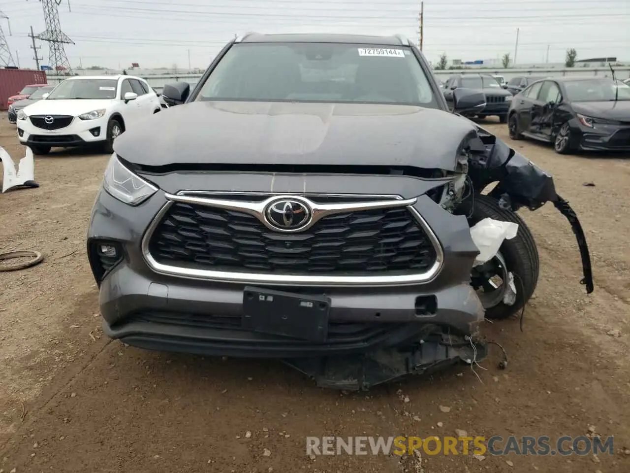 5 Photograph of a damaged car 5TDKDRBH8RS545166 TOYOTA HIGHLANDER 2024