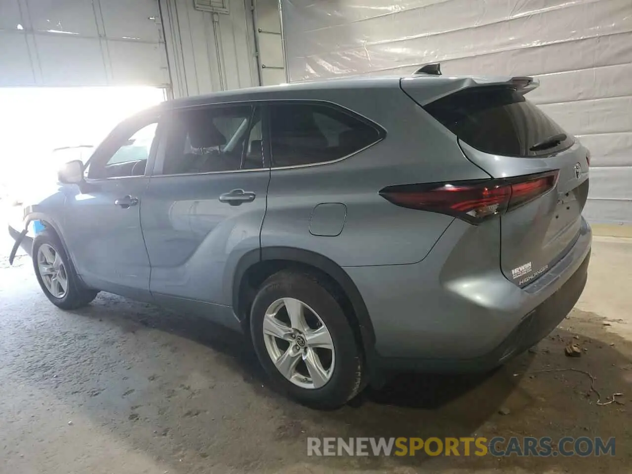 2 Photograph of a damaged car 5TDKDRBH8RS567958 TOYOTA HIGHLANDER 2024