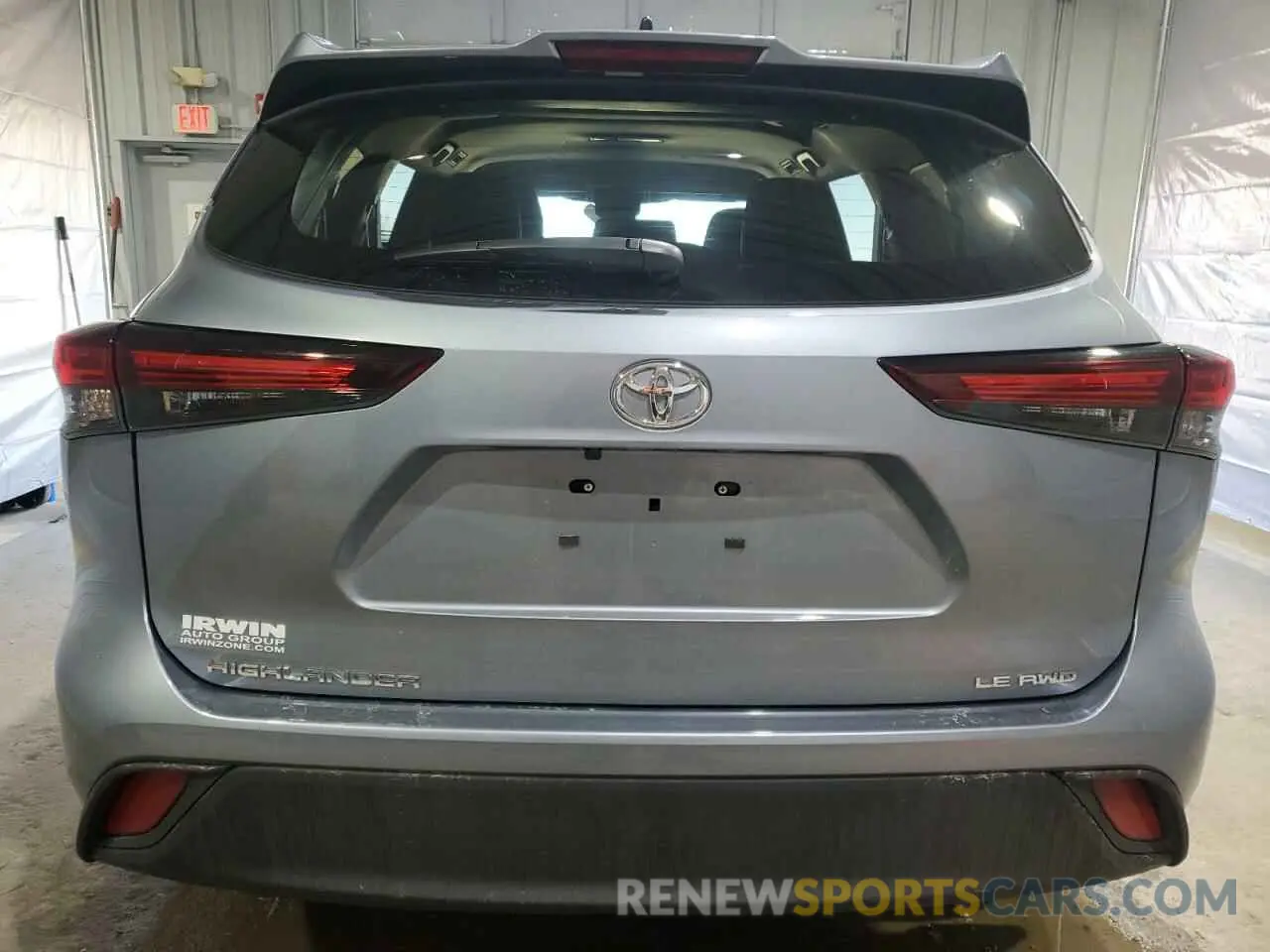 6 Photograph of a damaged car 5TDKDRBH8RS567958 TOYOTA HIGHLANDER 2024