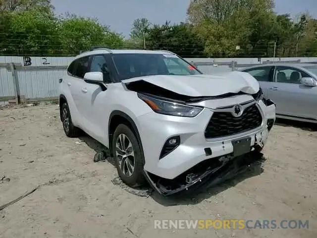 14 Photograph of a damaged car 5TDKDRBH9RS557620 TOYOTA HIGHLANDER 2024