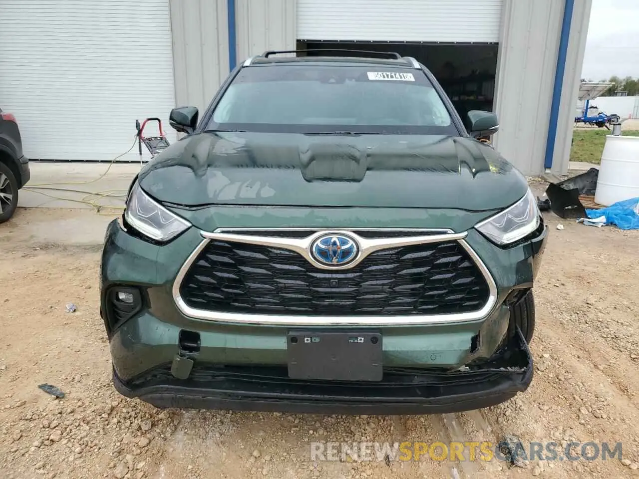 5 Photograph of a damaged car 5TDYARAH5RS536980 TOYOTA HIGHLANDER 2024