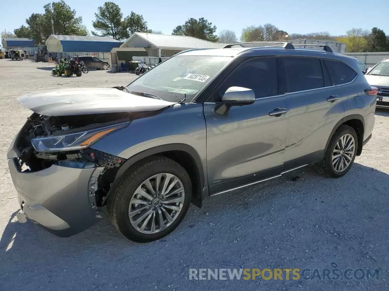 1 Photograph of a damaged car 5TDKBRCH0SS656532 TOYOTA HIGHLANDER 2025