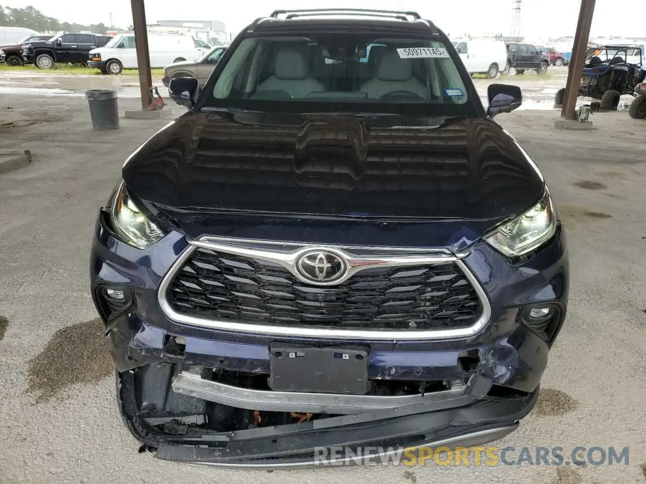 5 Photograph of a damaged car 5TDKDRBH4SS575755 TOYOTA HIGHLANDER 2025