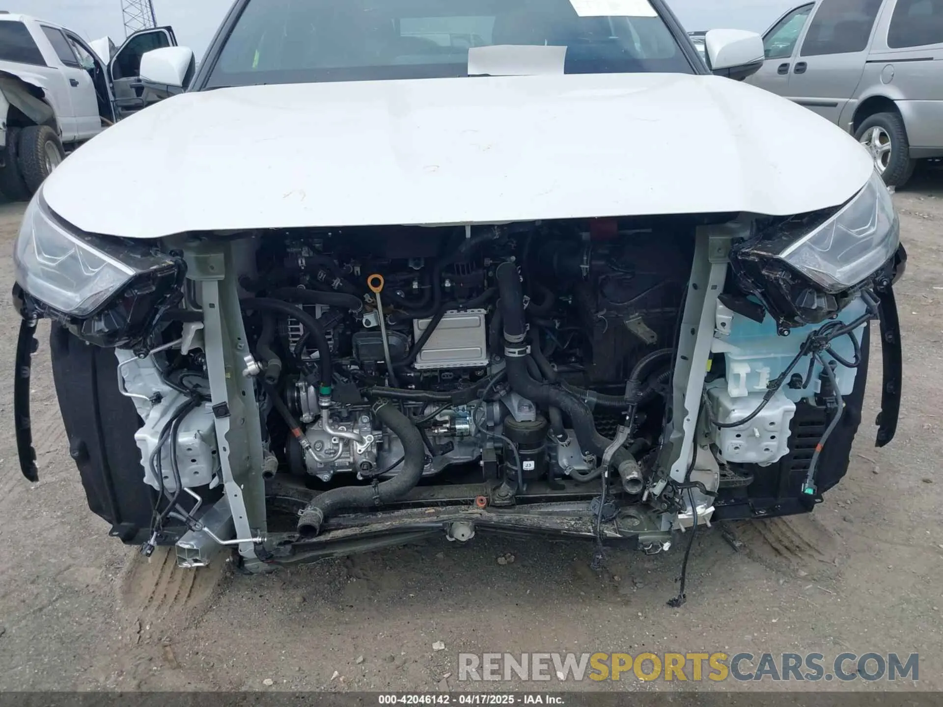 6 Photograph of a damaged car 5TDKDRBHXSS01A236 TOYOTA HIGHLANDER 2025