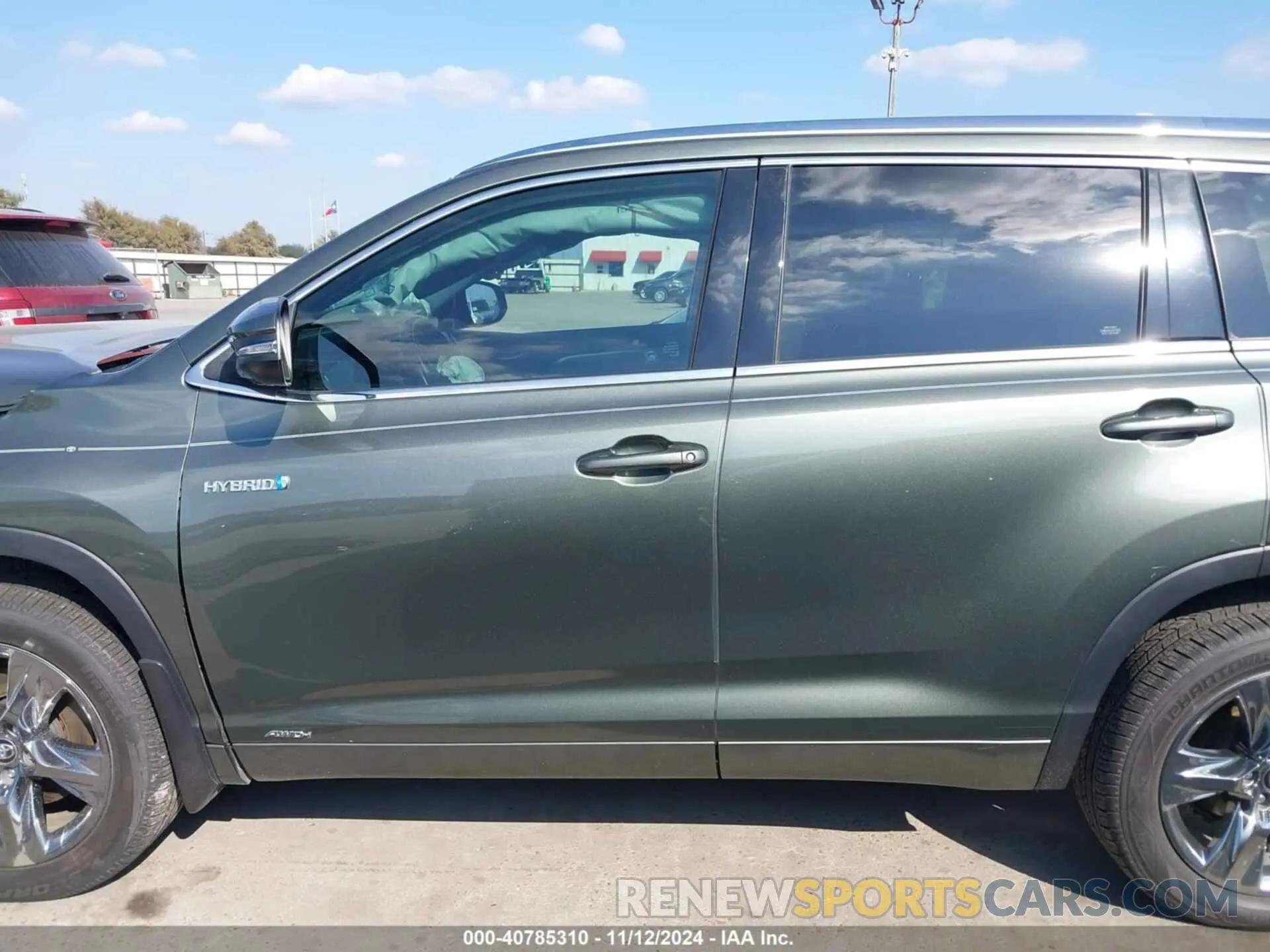 15 Photograph of a damaged car 5TDDGRFH3KS059610 TOYOTA HIGHLANDER HYBRID 2019